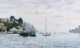 Untitled by Mark Gibbons, Watercolour -27 x, sold Feb 2025