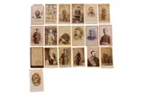 c.1860s-1890sA group of cartes-de-visite featuring men in uniform, c.1860s -1890s by Men In Uniform, print, offered Aug 2024