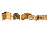 c.1860A GROUP OF THREE PHOTOGRAPHIC LOCKET CHARMS, c.1860 by Photographic Jewellery, photograph, offered Aug 2024