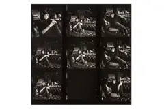 Untitled by Terry O'Neill, Silver gelatin print contact sheet, image size, offered Aug 2024