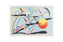 Preview: Barley Mow Centre by David Hockney Om Ch, print (other), offered Aug 2024