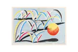 Preview: Barley Mow Centre by David Hockney Om Ch, print (other), offered Aug 2024