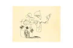 Untitled by Harold Cohen, pencil, offered Jul 2024