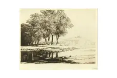Untitled by Frederick Landseer Griggs Ra Re Fsa, pencil, offered Jul 2024