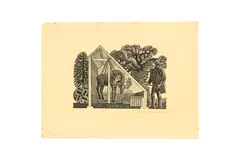 Untitled by Eric Ravilious, pencil, offered Jul 2024