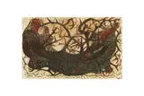 Untitled by Dudley Holland, linocut, offered Jul 2024