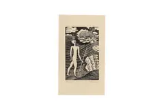 Untitled by Eric Ravilious, Monotype Almanack sheet, offered Jul 2024