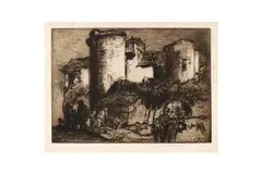 Untitled by Frank Brangwyn, pencil, offered Jul 2024