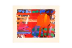 Untitled by Albert Irvin, pencil, offered Jul 2024