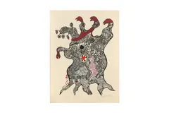 Untitled by Niki de Saint Phalle, pencil, offered Jul 2024