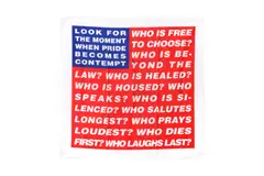Untitled by Barbara Kruger, screenprint, offered Jul 2024