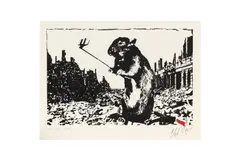 Untitled by Blek le Rat, pencil, offered Jul 2024