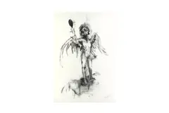 Untitled by Antony Micallef, pencil, offered Jul 2024