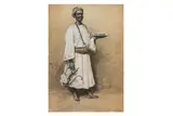 Coffee bearer by Horace van Ruith, Watercolour on paper, offered Jul 2024