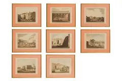 Tipu sultan related scenes 1805 by Eight Aquatints From Lieutenant James Hunter, print (other), offered Jul 2024