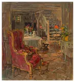 R.P., N.E.A.C. (BRITISH, b.1944) by Susan Ryder, oil on canvas, offered Jun 2024