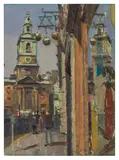 R.a. (british, 1932-2022) by Ken Howard, oil on board, offered Jun 2024