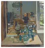 R.a. (british, 1932-2022) by Ken Howard, gouache, offered Jun 2024