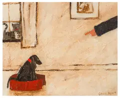 Untitled by Gary Bunt, oil on canvas, offered Jun 2024