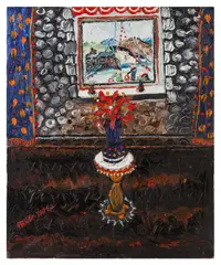 Untitled by Fred Yates, oil on canvas, offered Jun 2024
