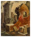 Untitled by Rachel Reckitt, oil on canvas, offered Jun 2024