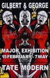Major Exhibition Tate Modern by Gilbert&George, ink, offered Dec 2023