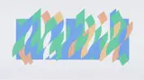 Wall Painting 1 by Bridget Riley, Screenprint in colours, sold Dec 2023