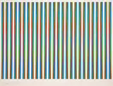 Firebird by Bridget Riley, Screenprint in colours, sold Dec 2023