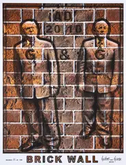 Brick Wall by Gilbert&George, print, offered Dec 2023