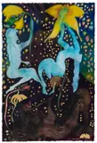 Afternoon with La Soufrière by Chris Ofili, print, sold Dec 2023