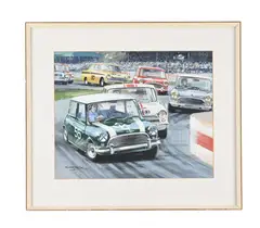 Untitled by Michael Turner, watercolor, sold Dec 2023