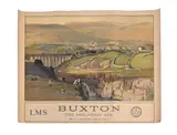 The mountain spa by s. lamorna, r.w.s. by Original Rail Travel Poster Buxton, print (other), sold Dec 2023