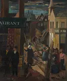Untitled by Frank Joseph Archer, Oil on canvas Indistinctly signed and dated, sold Oct 2023