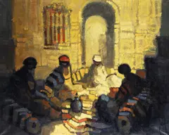 Marrakech by Auguste Chabaud, Oil on canvas, sold Oct 2023
