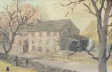 The old mill farm by Helen Bradley, Oil on board, offered Oct 2023