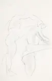 Untitled by Ivon Hitchens, Pencil, sold Oct 2023