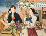 L'offerande by Patricia O'brien, Oil on canvas, offered Oct 2023