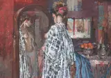 Fiona by Peter Kuhfeld, 2007, Oil on canvas, sold Oct 2023