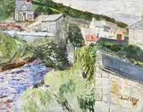 Irish river by Carel Weight, 1963, Oil on board, offered Oct 2023