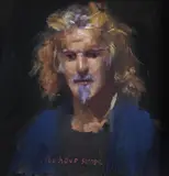 Billy connolly by Robert Lenkiewicz, Oil on canvas, offered Oct 2023