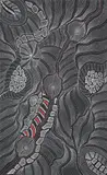 Untitled by Anna Price Petyarre, Acrylic on canvas, sold Oct 2023