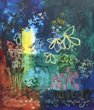 Rural reading by John Piper, Watercolour, ink and gouache, sold Oct 2023