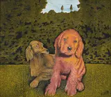 Untitled by James Lloyd, Watercolour and gouache, offered Oct 2023
