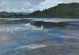Isle of mull by William Bowyer, Oil on board, sold Oct 2023