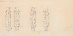 Design for bentalls department store by Eric Gill, Pencil, sold Oct 2023