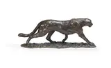Strolling cheetah by Kim Brooks, Bronze, sold Oct 2023