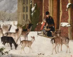 Sisters of charity by Charles Burton Barber, Oil on canvas, sold Oct 2023