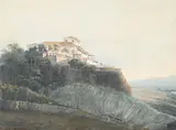 The pico fort, madeira by Samuel Daniell, Watercolour and heightened with scratching out and gum arabic, sold Oct 2023