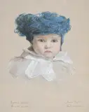 Eugenie grace by James Hayllar, watercolor, sold Oct 2023