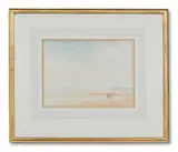 Beach scene by Philip Wilson Steer, Watercolour, sold Oct 2023